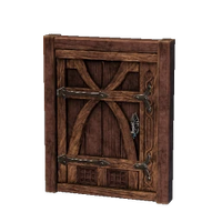 Boreal Wood Door