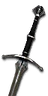 Manticore silver sword