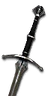 Manticore silver sword