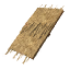 Thatch roof 45°