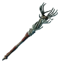 Sinister Crescent Staff