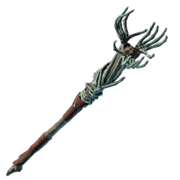Sinister Crescent Staff