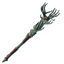 Sinister Crescent Staff