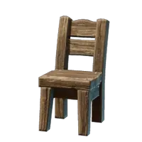 Crude Wooden Chair