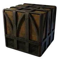 Half-timbered Shell Limestone Block