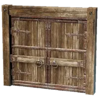 Wooden Double Door