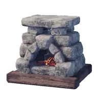 Stone Fireplace