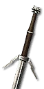 Legendary Feline Silver Sword - Enhanced