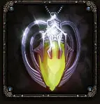Topaz Amulet of the Death Lich