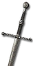Wolven steel sword - mastercrafted