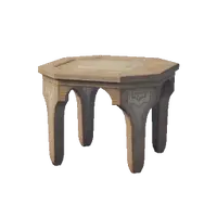 Palm Wood Side Table