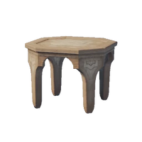 Palm Wood Side Table