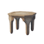Palm Wood Side Table