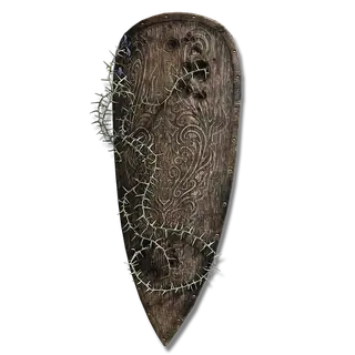 Marred Wooden Shield