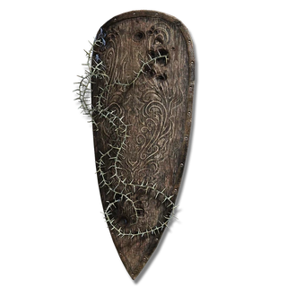 Marred Wooden Shield