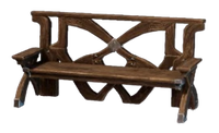 Boreal Wood Bench