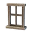 Carved Wooden Window Frame