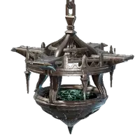 Iron Crypt Chandelier