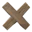 Timber Roof Cross 45°