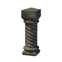 Fine Wooden Fence Pole