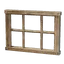 Wide Carved Wooden Window Frame