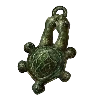 Two-Headed Turtle Talisman