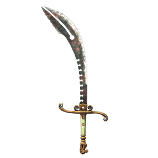 Remnant Scimitar of Fire