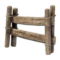 Crude Wooden Fence I