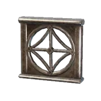 Round Iron Window Frame