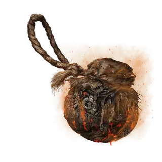 Roped Volcano Pot