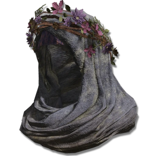 Blue Festive Hood