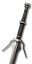 Legendary Feline Silver Sword - Superior