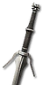 Legendary Feline silver sword - superior