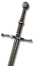 Legendary Wolven steel sword - superior