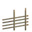 Roundpole fence