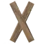Timber Roof Cross 67°