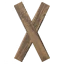 Timber Roof Cross 67°