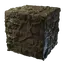 Mycelium Overgrown Block