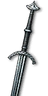 Hjalmar's steel sword