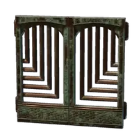 Ancient Temple Door