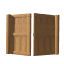 Wood gate