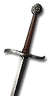 Wolven steel sword