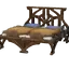 Large Boreal Wood Bed
