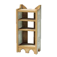 Small Palm Wood Cabinet