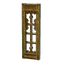 High Golden Window Frame