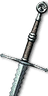 Feline steel sword - mastercrafted