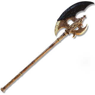 Gargoyle's Black Halberd