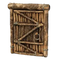 Crude Wooden Door