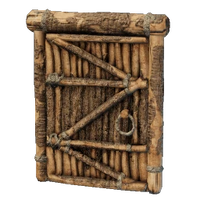 Crude Wooden Door