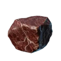 Red Marble Fragment